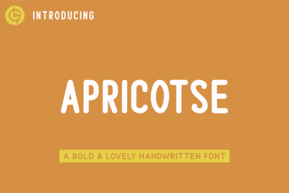 Apricotse: A Quirky All-Caps Typeface for Bold Brand Identity