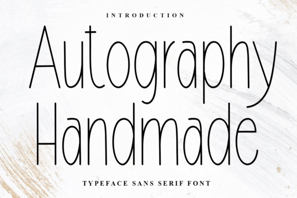 Autography Handmade: A Creative Typeface for Clear Campaign Design