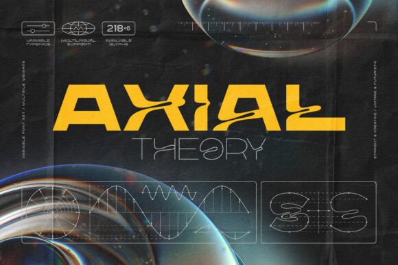 Axial Theory: The Retrofuturistic Typeface for High-Impact Campaigns