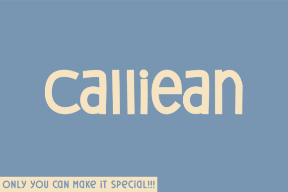 Calliean Typeface: Elevate Your Brand Identity with Unique Handwritten Style