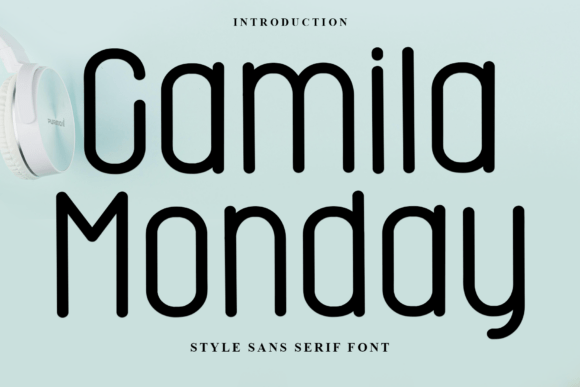 Camila Monday: A Festive Typeface for Seasonal Craft Designs