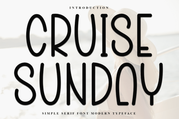 Cruise Sunday: A Festive Sans Serif for Holiday Editorial Design