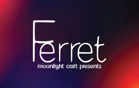 Ferret: A Handwritten Font for Editorial Branding
