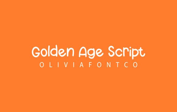 Golden Age Script: The Creative Font for Engaging Social Media Graphics