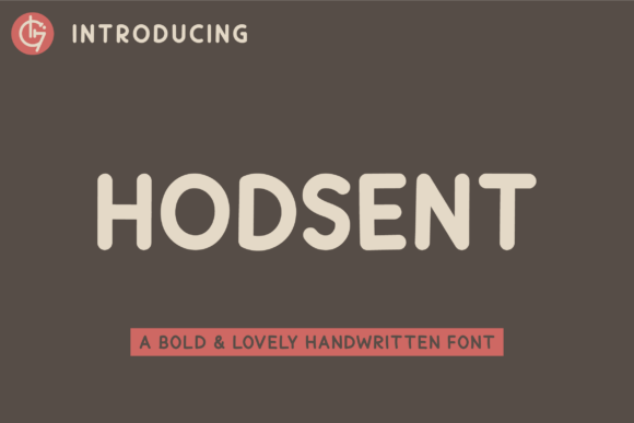 Hodsent: The Quirky All-Caps Typeface for Scroll-Stopping Social Media Graphics