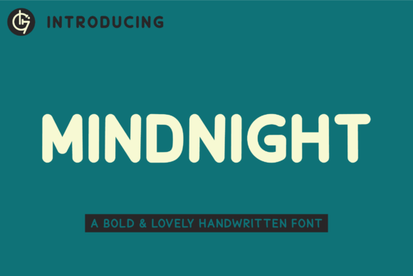 Mindnight: A Quirky Sans Serif Typeface for Bold Editorial Design