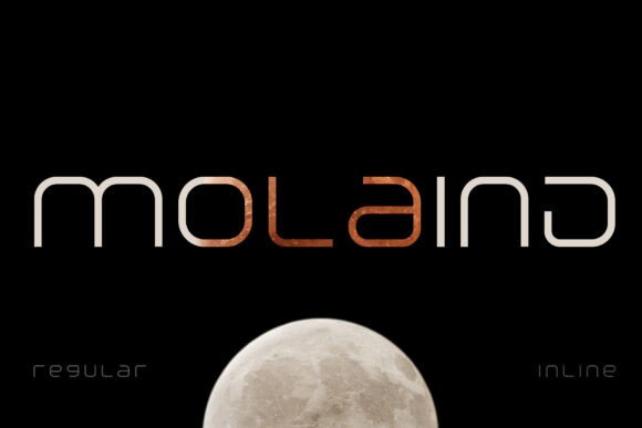Molaind: A Modern Sans Serif Typeface for Clean Digital Design