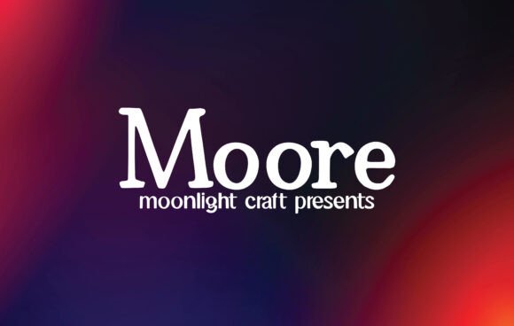 Moore Typeface: Elevating Handmade Brand Identity