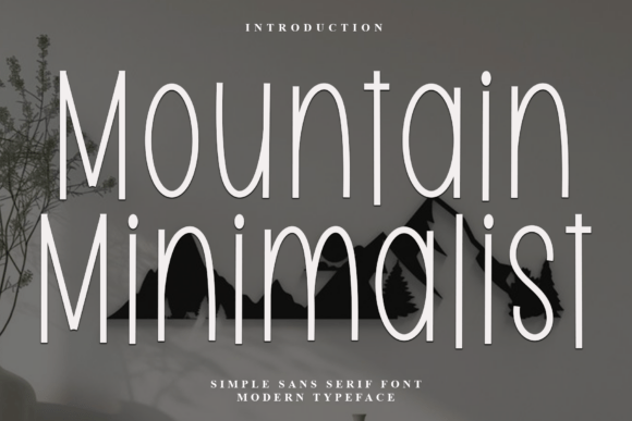 Mountain Minimalist: A Soft Touch for Modern Editorial Design