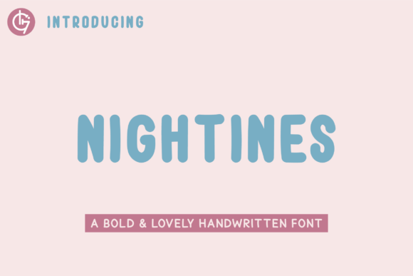 Nightines: A Quirky Sans Serif Typeface for Bold Digital Branding