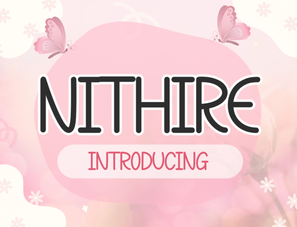 Nithire Typeface: Elevating Brand Identity with Modern Sans Serif Design