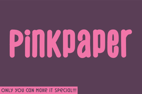 Pinkpaper: The Handwritten Sans Serif for Scroll-Stopping Social Graphics