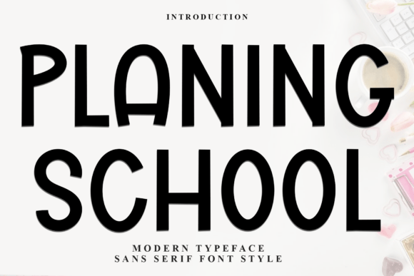 Planing School Typeface: A Web Designer’s Holiday Layout Test