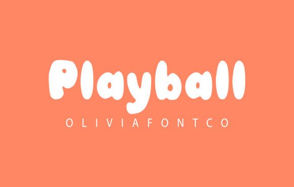 Playball Typeface: A Romantic Handwritten Font for Small Business Branding