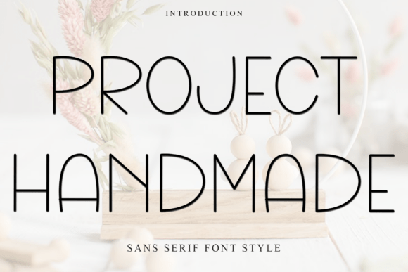 Project Handmade: A Festive Typeface for Holiday Branding
