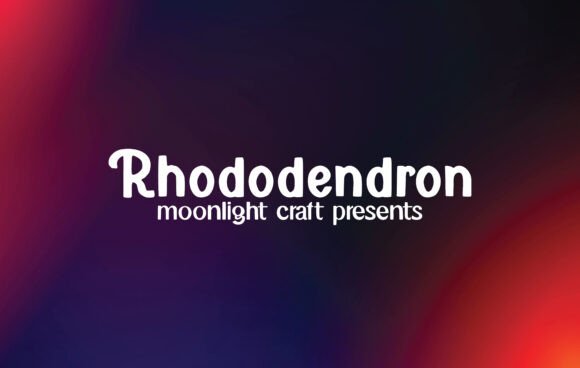Rhododendron: The Handwritten Typeface That Elevates Small Business Branding