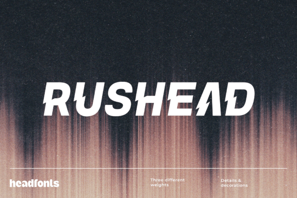 Rushead: The Premium Display Font for Bold Business Branding