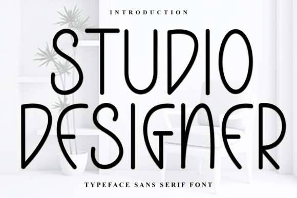 Studio Designer: A Festive Typeface for Holiday Branding