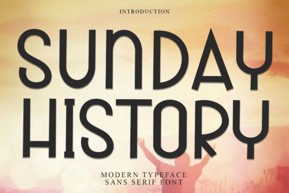 Sunday History: A Soft Sans Serif for Modern Brand Identity