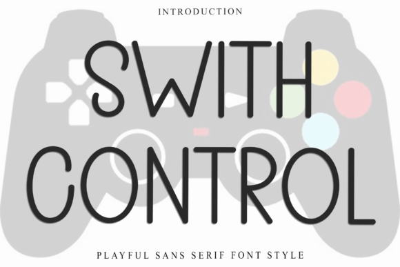 Swith Control: A Festive Sans Serif Font for Holiday Crafts