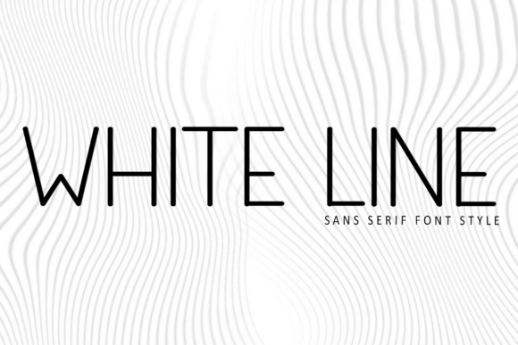 White Line Typeface: Elevating Campaign Clarity and Visual Impact