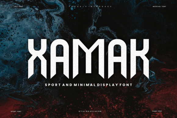 Xamak: Elevating Editorial Design with a Unique Sans Serif Typeface